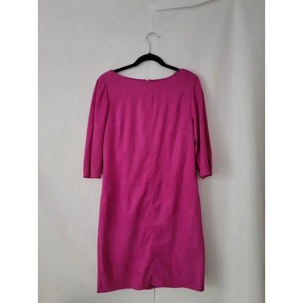 David Warren New York Faux Suede Retro Style Dress